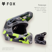 特价 美国fox头盔全盔rampage山地盔林道越野骑行户外mips防护通风