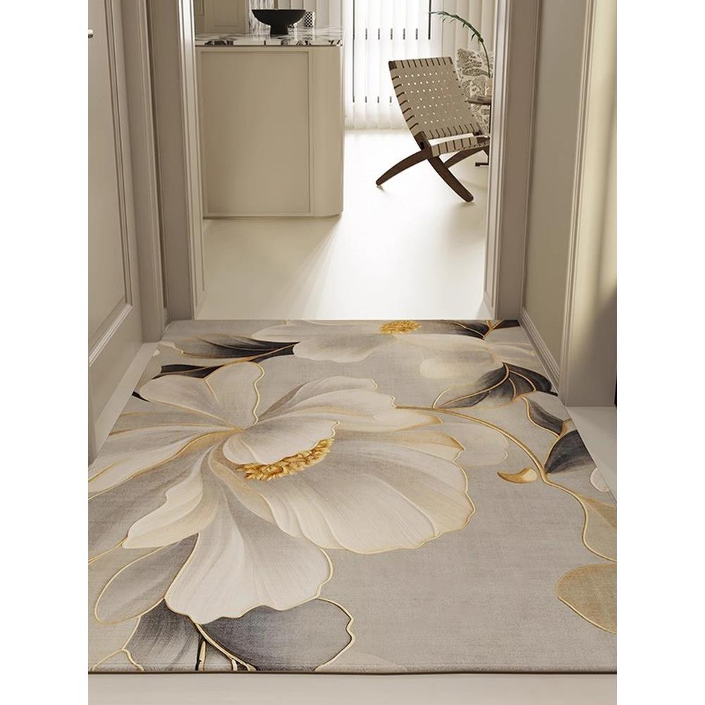 地垫入户门进门地毯玄关家用门门口垫防滑客厅轻奢高级可裁剪脚垫