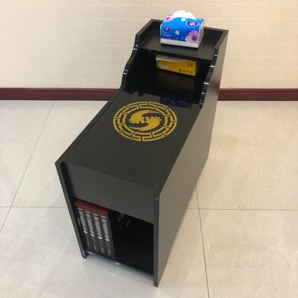 经济型足浴茶几简约美甲边几按摩足疗茶几洗脚沐足沙发中间茶几柜