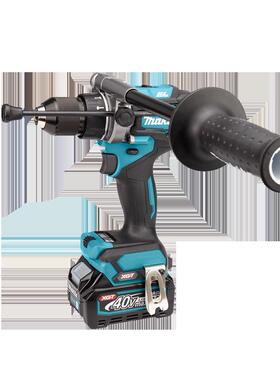 牧田40V充电钻HP001G手持无刷工业级大扭矩手钻钻电动冲击起子机