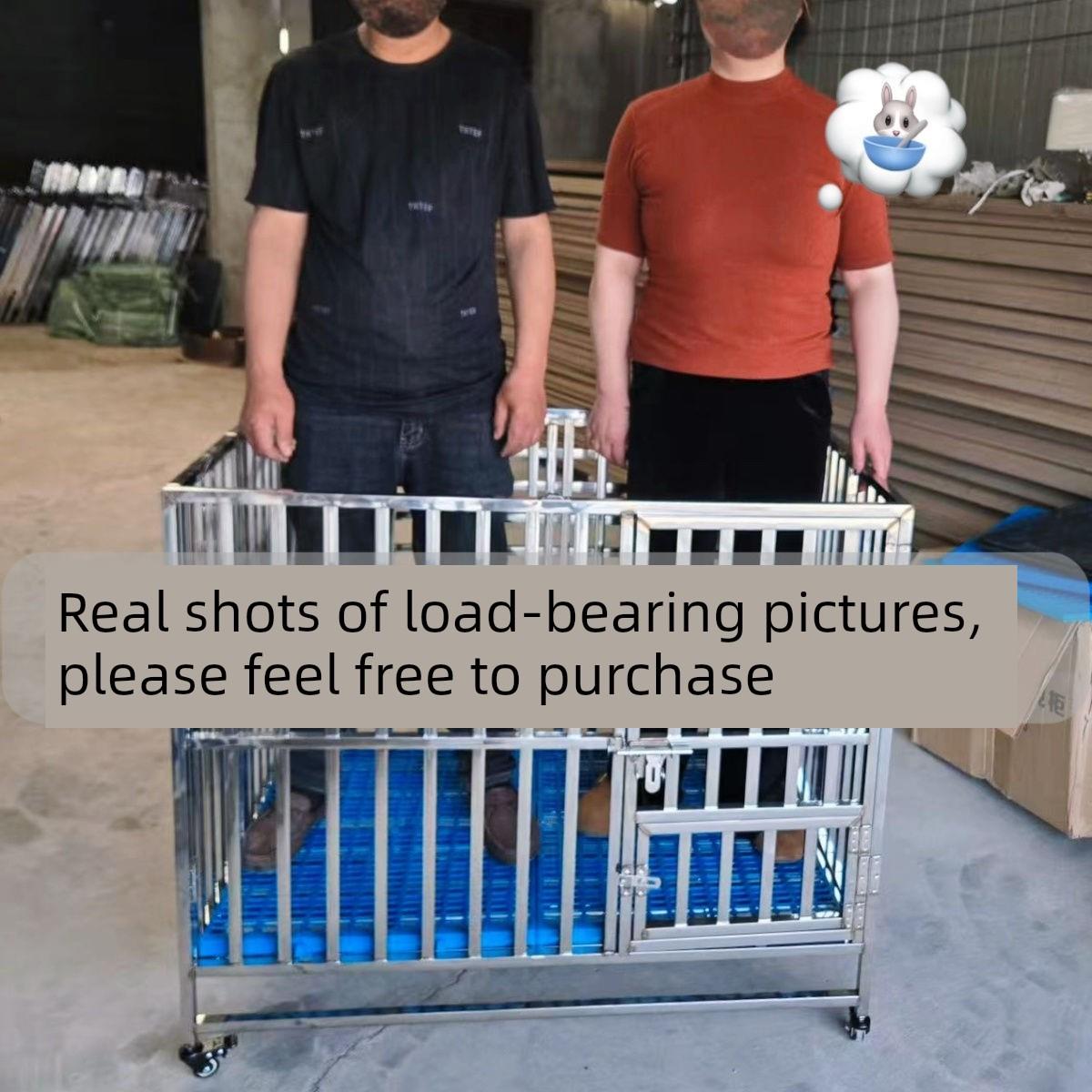 笼式狗笼式户外活动不锈钢家庭犬舍可移动犬舍特别大尺寸大中小型