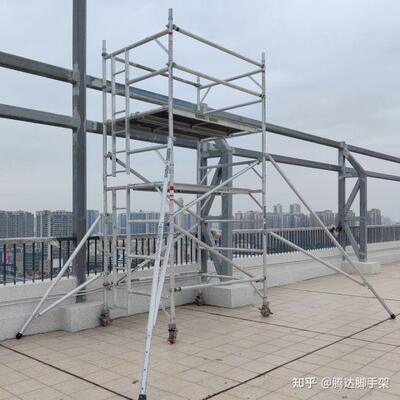 scaffold scaffolding铝合金脚手架扣件厂家直销出口阿里脚手架及