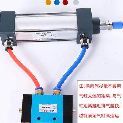 气缸自动往复阀调速阀ZDV-08气动开关二位五通可调节换向控制气阀