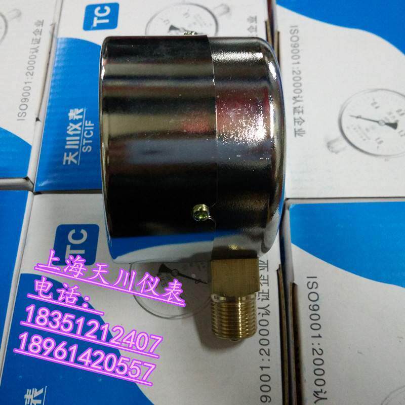 实体店经营YE-75 0-30kpa 膜盒压力表 微压表 过压防止型 正品*