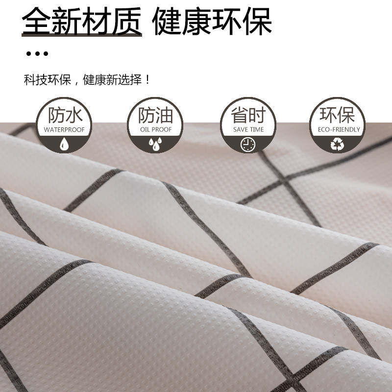 一次性桌布加厚商用餐厅饭店家用圆桌布长方形印花台布100张