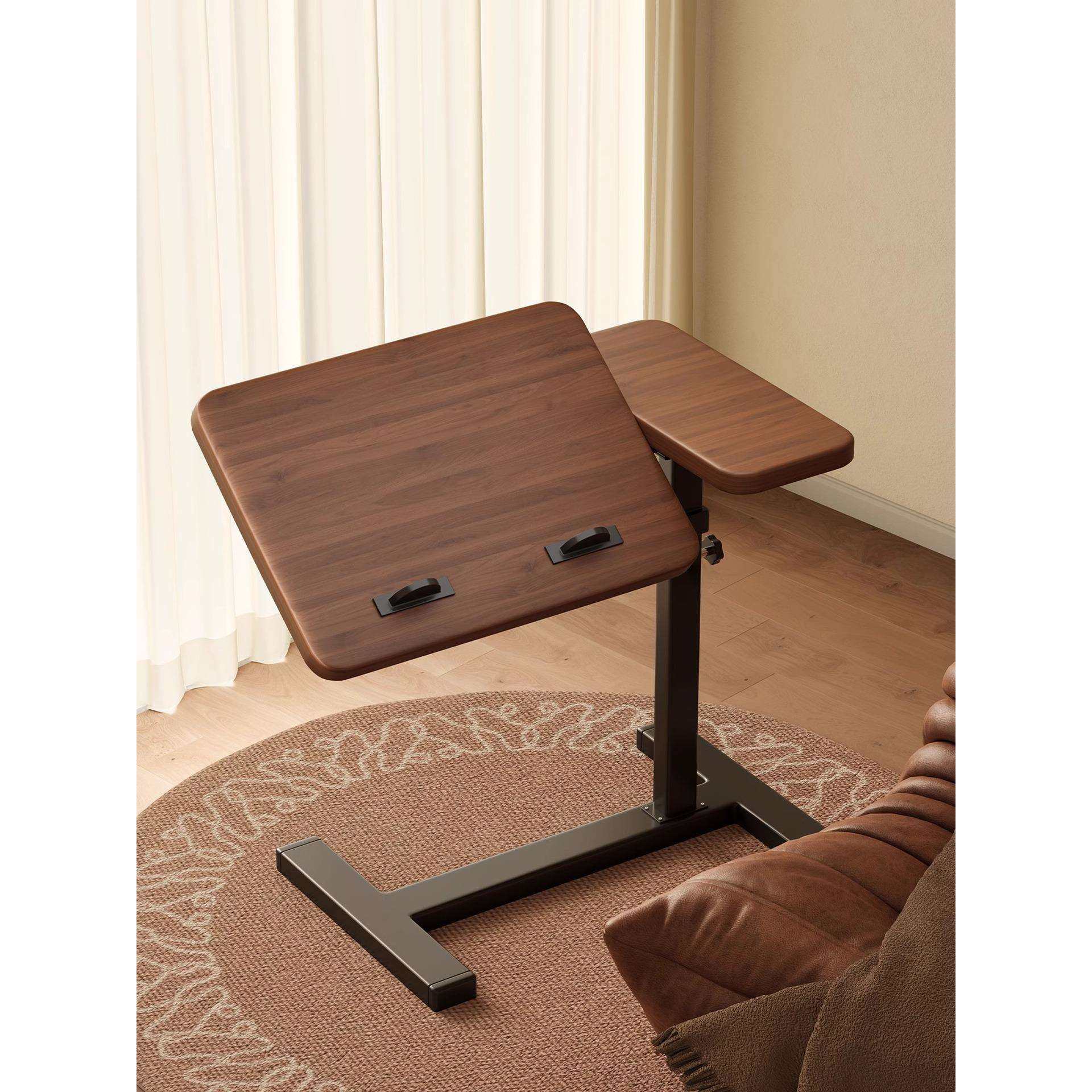 床边桌升降电脑桌可折叠移动书桌客厅沙发边几卧室学习桌子工作谚,3C数码配件,USB灯,淘宝优惠券,粉丝福利购,淘宝优惠卷