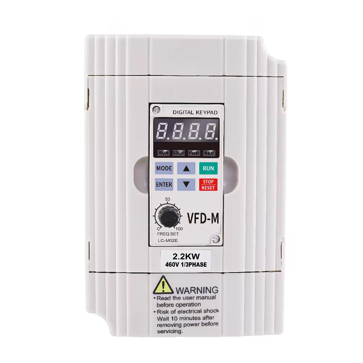 全新变频器380V220V 0.75/1.5/2.2/3.7/5.5/7.5KW电机风机调速器