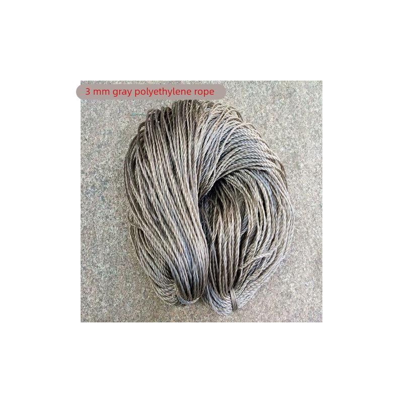 2.7--3.5毫米绳子尼龙绳打包绳帐篷绳胶丝绳塑料绳晒烟绳爬藤绳