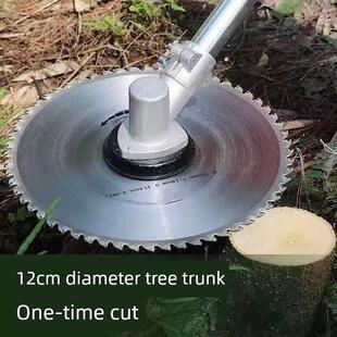 割草机刀片100齿锯片进口白钢合金刀片通用电动除草加厚大全配件