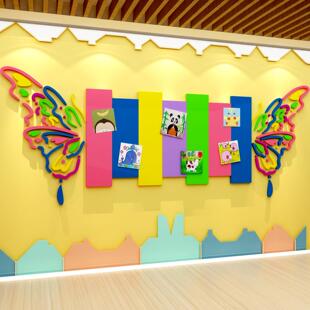 网红打卡拍照区氛围布置户外墙面翅膀巨型蝴蝶主题装饰立体场造景