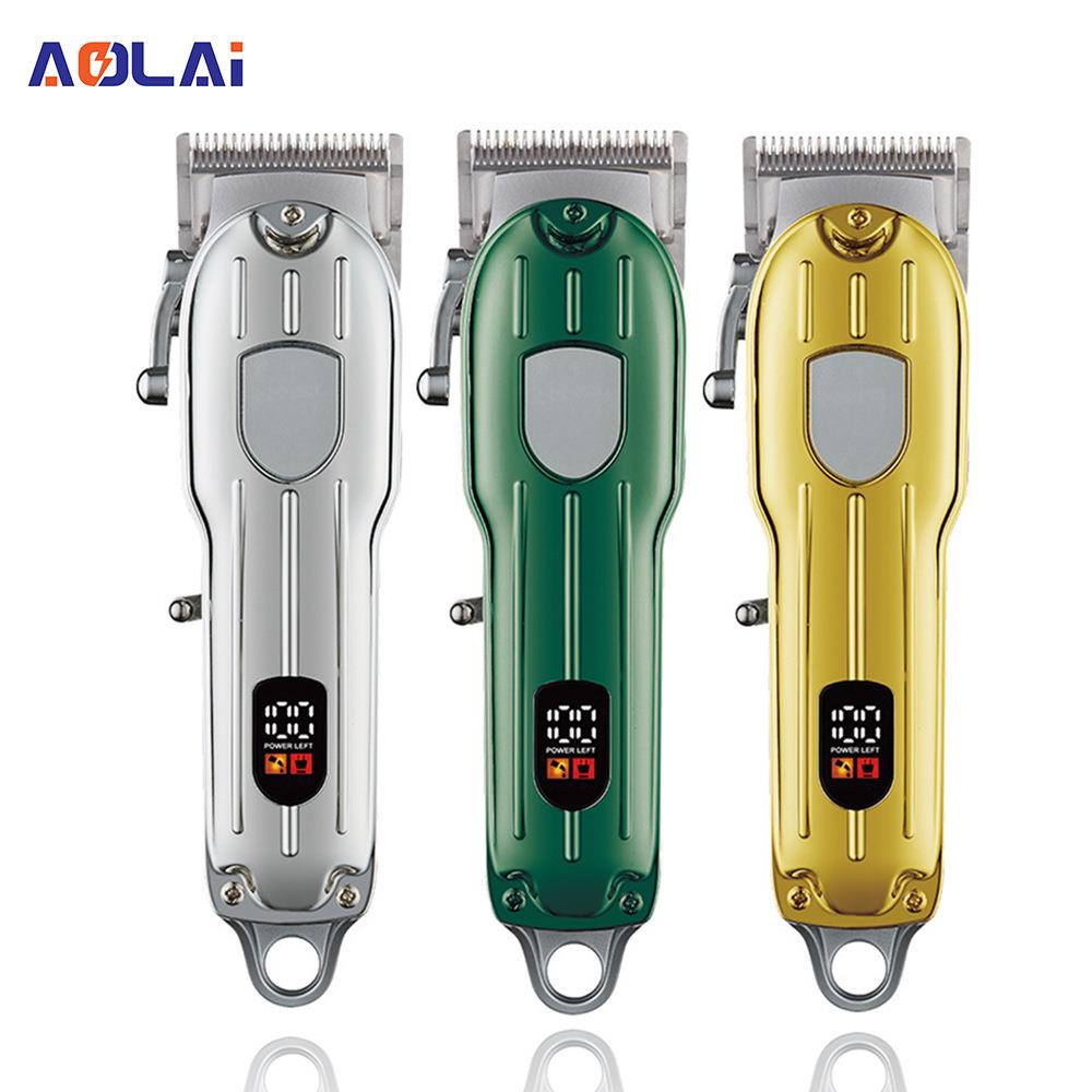 爆款全金属男士理发器电推剪家用电动理发剪发廊大功率电推子