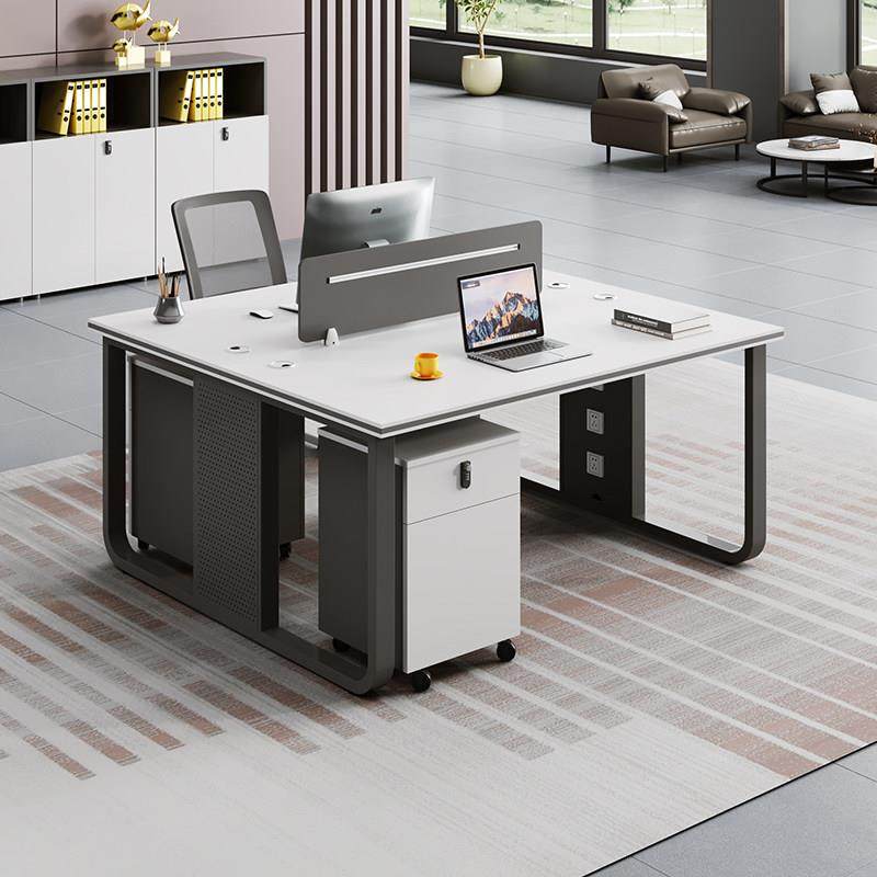 办公桌员工位简约现代办公桌椅组合双4四6六人位卡座财务桌职员桌,商业/办公家具,组合/屏风工作位,淘宝优惠券,粉丝福利购,淘宝优惠卷