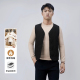 韩版 男士 宽松压花休闲羊毛马甲坎肩 秋季 一线撤标撤柜2024年新款