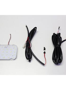 适用丰田noahvoxy80系90系后备箱灯LED尾门增设灯