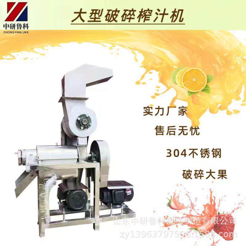 刺梨商用榨汁机破碎型水果打汁机大型工业蔬菜水果打汁机