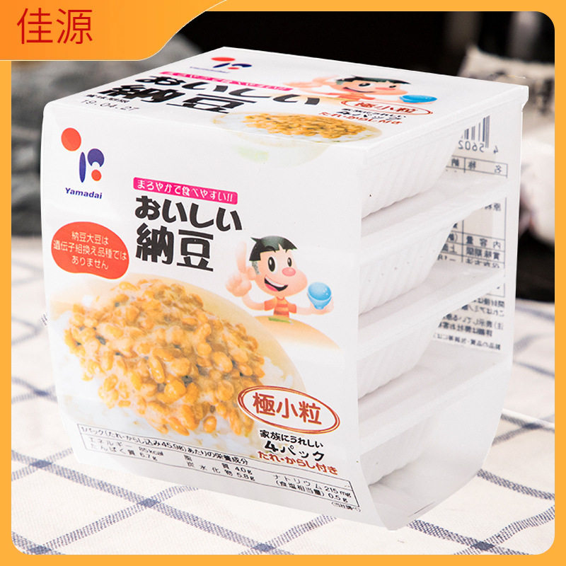 日本原装北海道纳豆即食1组4盒