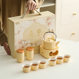 开业暖房搬家礼品 乔迁之喜新居礼物送朋友领导高档实用温茶器套装