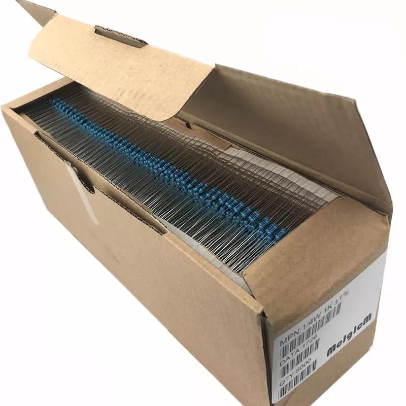 1/4W金属膜电阻33K36K39K43K47K51K56K62K68K75K82K