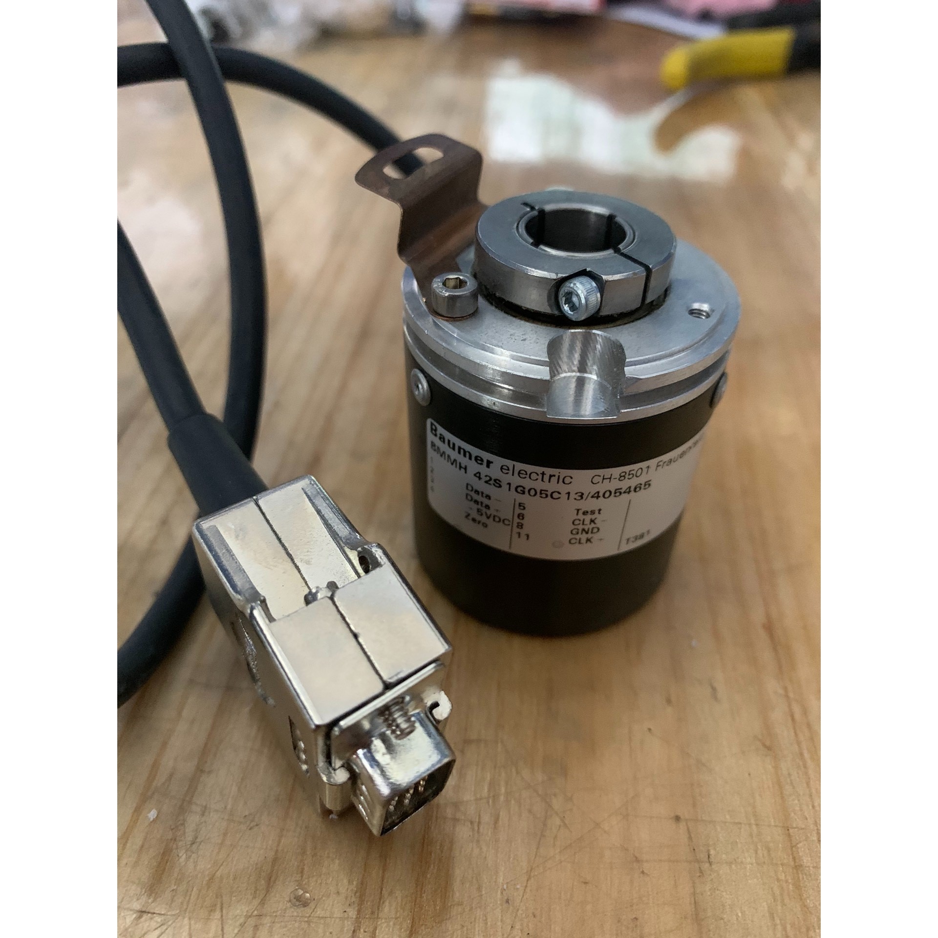 拆机Baumer堡盟 旋转编码器