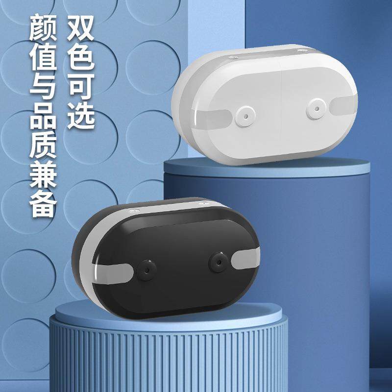 工厂直销工程卫生间厕所可视ABS塑料双卷纸巾盒,纺织面料/辅料/配套,纺织机械配件,淘宝优惠券,粉丝福利购,淘宝优惠卷