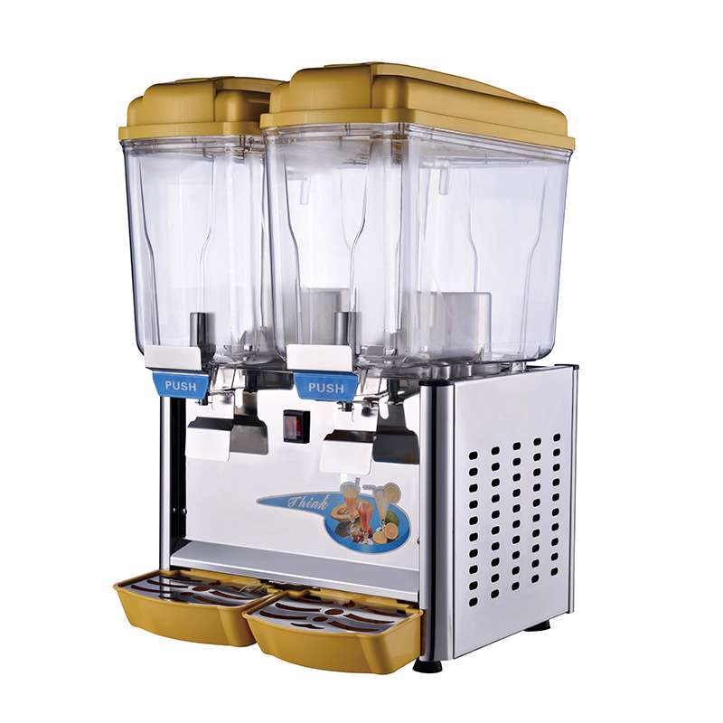 冰之乐 商用果汁机 PL-234TM三缸冷热双用冷饮热饮料机果汁机