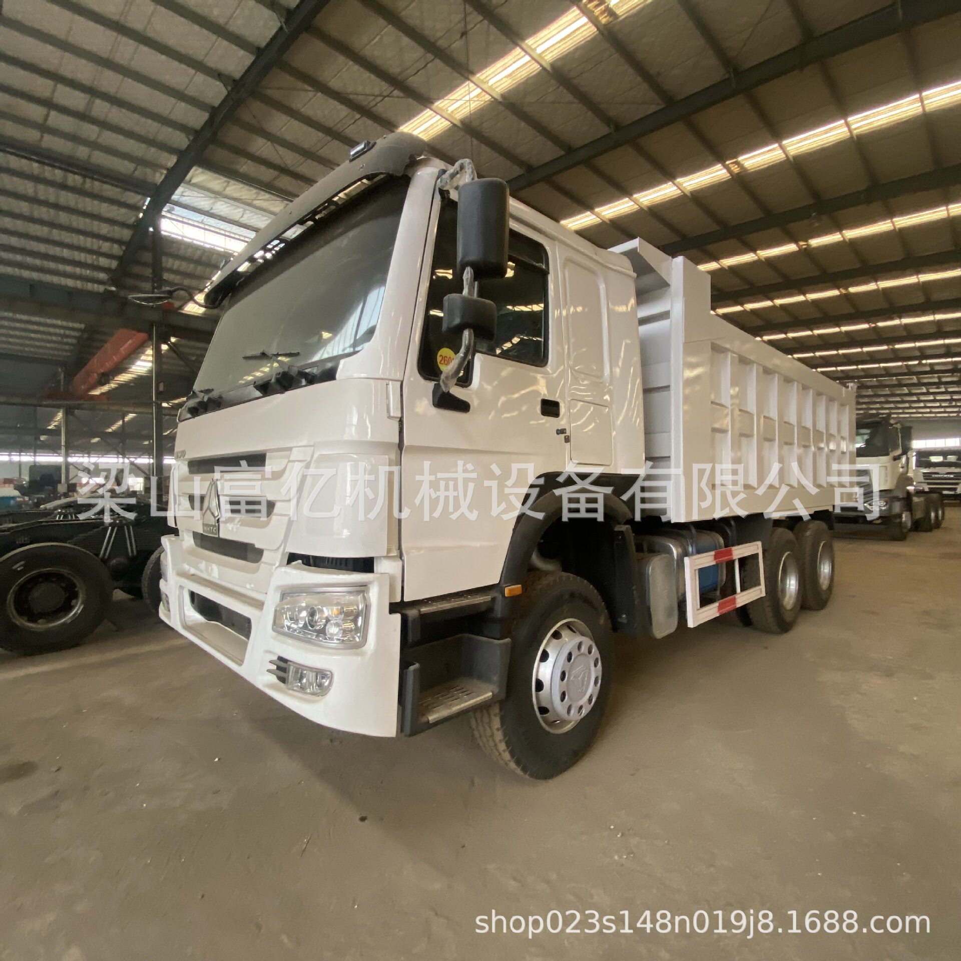 出口非洲再制造HAOWO整车翻新12轮 6X4工程自卸车380马力翻斗车