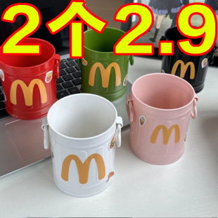 可爱创意笔筒复古高颜值个性摆件学生桌面办公室文具收纳盒