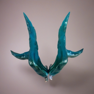 明日方舟夕cos道具 夕角画中人染尘烟 龙角cosplay头饰道具