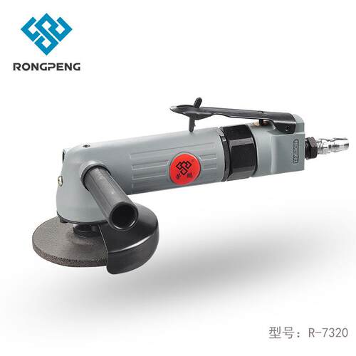 厂家气动角磨机荣鹏7320角磨机角向磨光机砂轮机气动打磨机