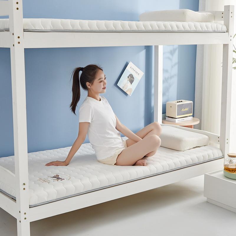 A类大豆纤维乳胶床垫家用学生宿舍上下铺加厚榻榻米海绵软垫