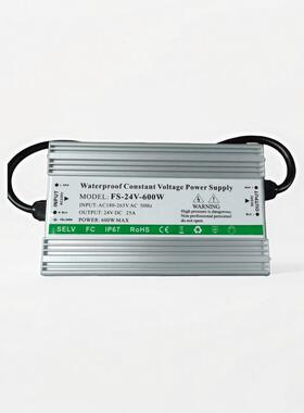 24V600WLED防水电源24V25A户外电子牌变压器12V50A恒压工业电源