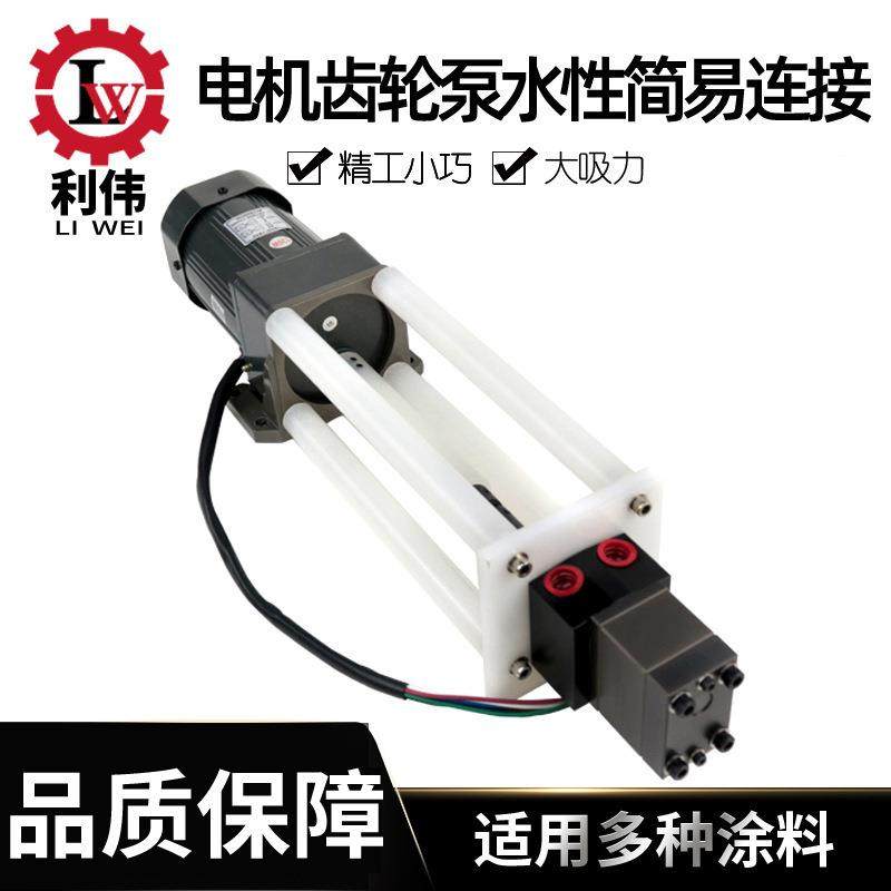 齿轮泵电机油性连接静电喷漆泵DISK旋杯水性涂料连接电机喷漆油泵,3C数码配件,USB灯,淘宝优惠券,粉丝福利购,淘宝优惠卷
