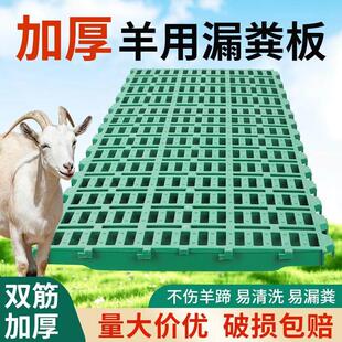 羊粪漏粪板养羊用羊床漏粪板加厚羊圈羊舍栏塑料漏缝地板养殖设备