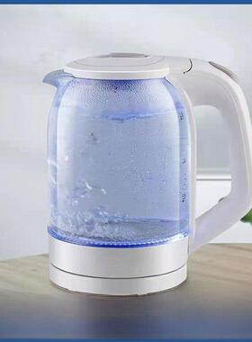 龙的S1801电水壶1.8L高硼硅玻璃烧水壶热水壶家用电热水壶