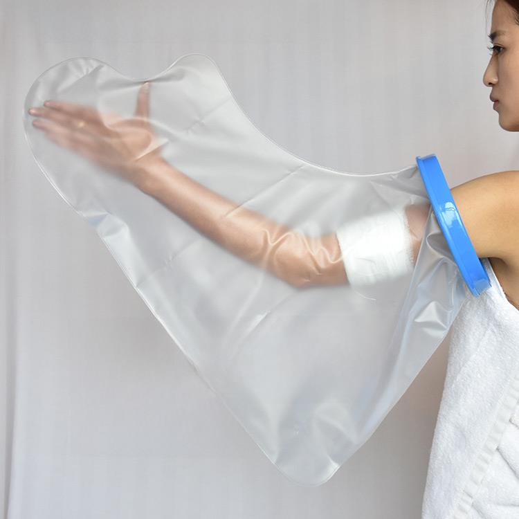 手臂腿部脚踝膝部骨折洗澡保护套picc术后淋浴防水套拇指石膏热卖