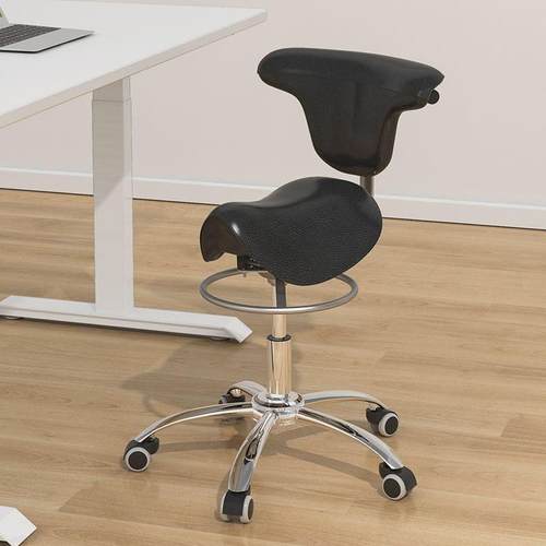 马鞍椅升降骑马椅口腔医生矫正椅美容理发店吧台椅护腰电脑椅子