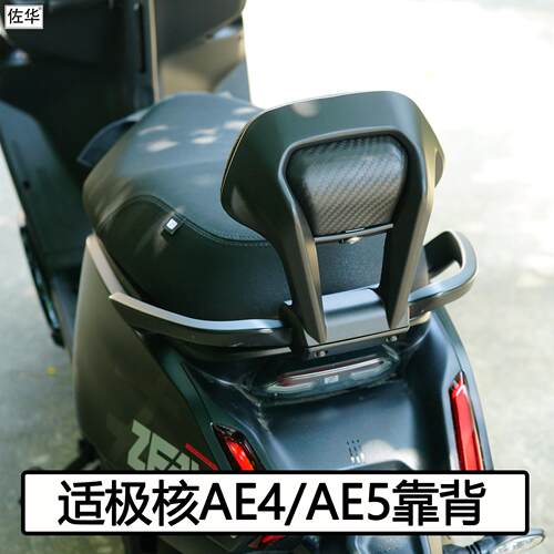 适极核电动车AE4se/pro/MAX铝合金扶手靠背后座靠垫AE5i改装配件