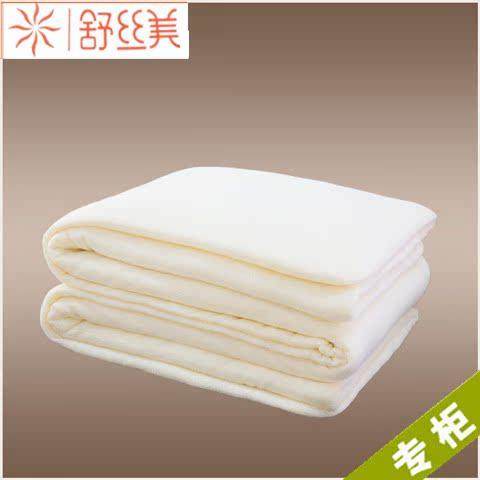 新疆棉花被舒丝美无网棉被棉胎宝宝被子褥子长绒棉冬被棉絮被芯