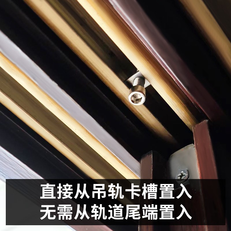 热销移门吊轨轨道限位器定位器木门吊轨推拉门限位器阻挡器限位锁