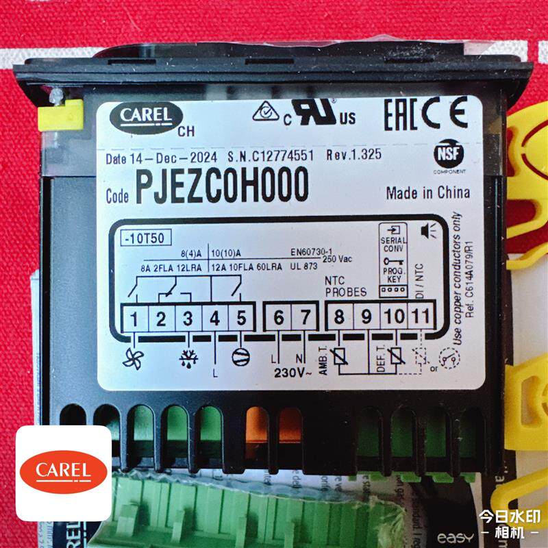 热销意大利卡乐温控器PJ32C0000K升级型号PJEZC0H000 带化霜三继