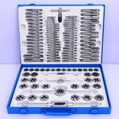 热销上匠丝锥板牙套装 五金工具手用丝攻扳手板牙绞手公制攻丝组合