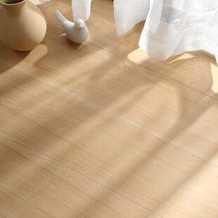 热销日式 客餐厅卧室厨房防滑耐磨地 奶油风平面200x1200木纹瓷砖