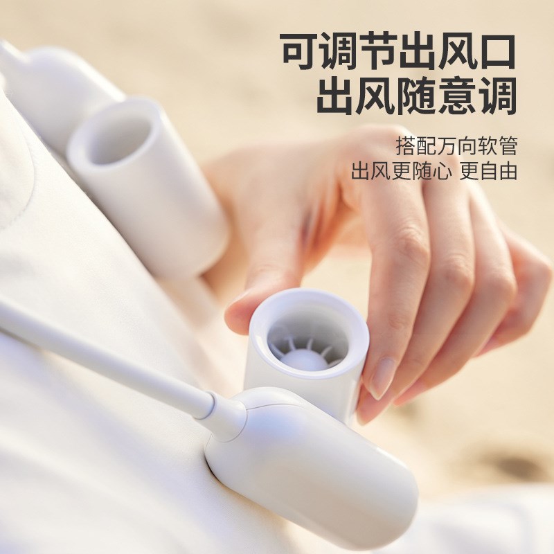热销挂颈式小风炮涡轮增压大风力挂在脖子上的小风扇佩戴充电小型