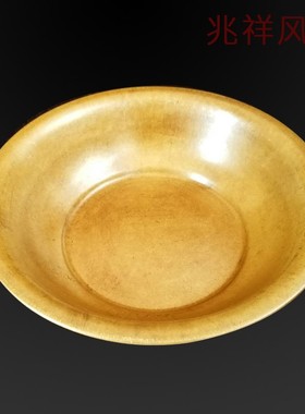 纯手工铜盆 复古加厚铜盆洗脸盆洗脚盆足疗盆加厚时候手工盆铜盆