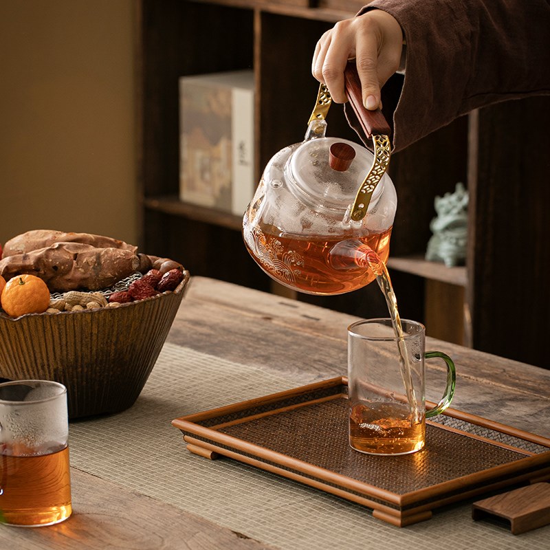 恬静生活煮茶炭炉家用室内小泥炉野外烧烤火炉木碳炉户外烤茶围炉
