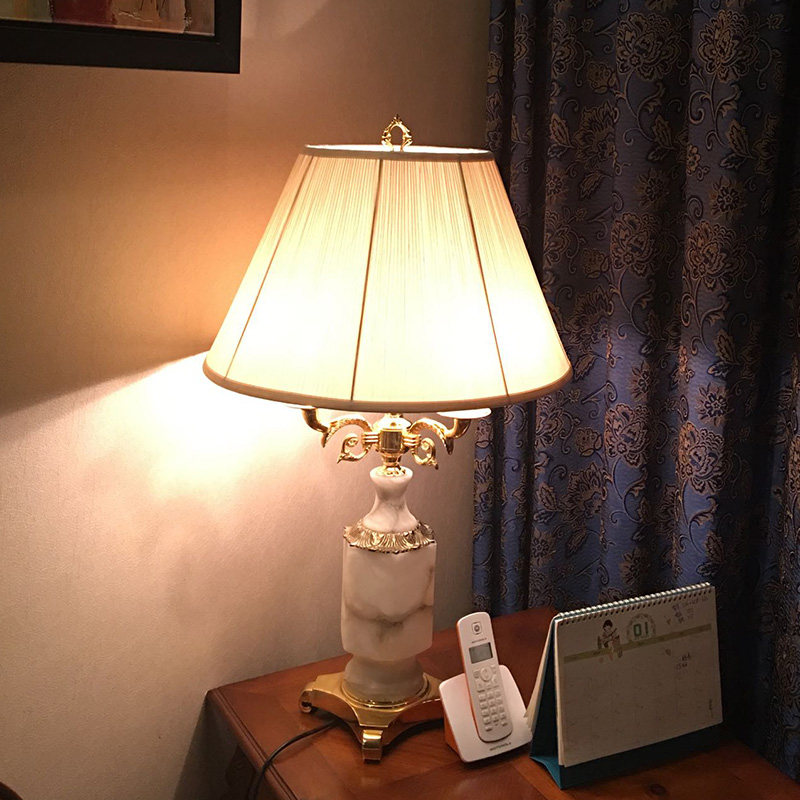 灯具配件卧室床头灯书房 落地台灯罩黄色布艺灯罩小大号外壳罩diy