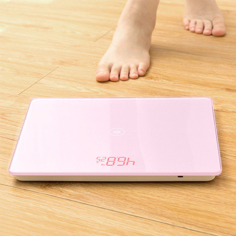 香山EB336W电子秤家用精准人体秤体重秤准智能健康电子称USB充电