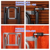 简易折叠餐桌圆形正方形桌实木可吃饭桌大圆桌小户型家用折叠饭桌