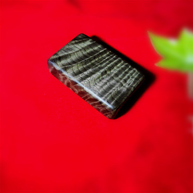 包邮阴沉金丝楠无事牌满水波纹项链吊坠金丝乌木手把玩件小叶桢楠