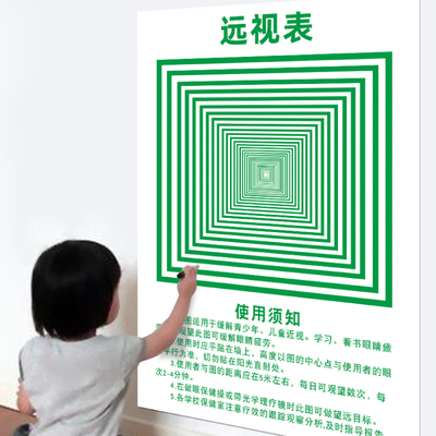 保护缓解视力疲劳软装墙贴纸